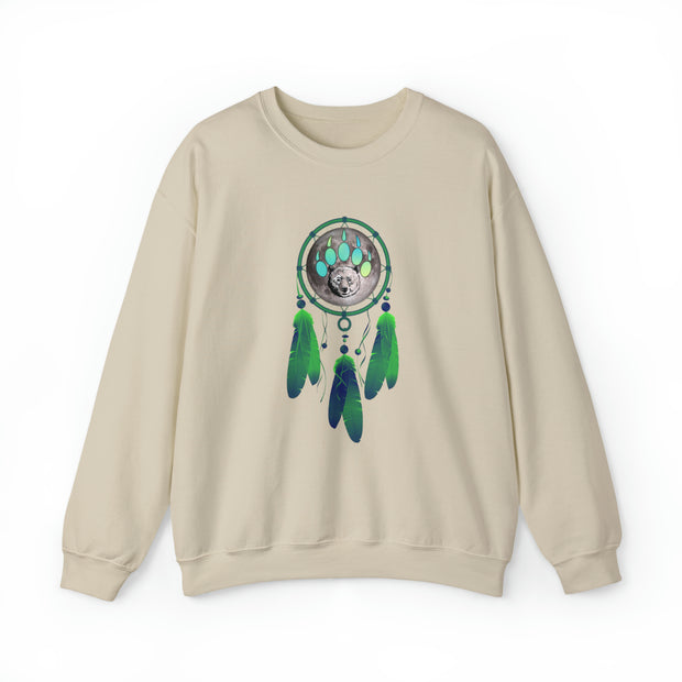 Bear Dream catcher Unisex Heavy Blend™ Crewneck Sweatshirt