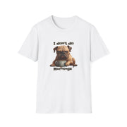 Grumpy Dog Unisex Softstyle T-Shirt