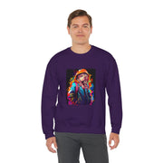 Graffiti Anime Girls Unisex Heavy Blend™ Crewneck Sweatshirt