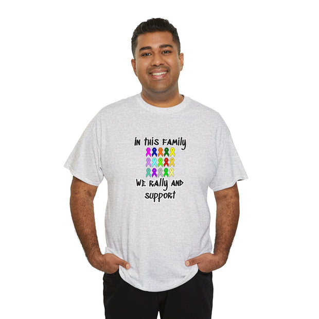 Cancer Support Unisex Heavy Cotton Tee