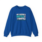 My Sister’s Battle Unisex Heavy Blend™ Crewneck Sweatshirt