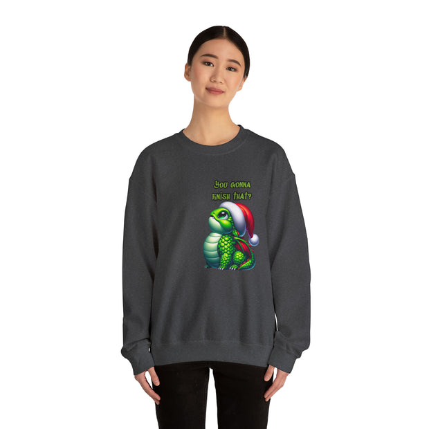 Christmas dragon Unisex Heavy Blend™ Crewneck Sweatshirt