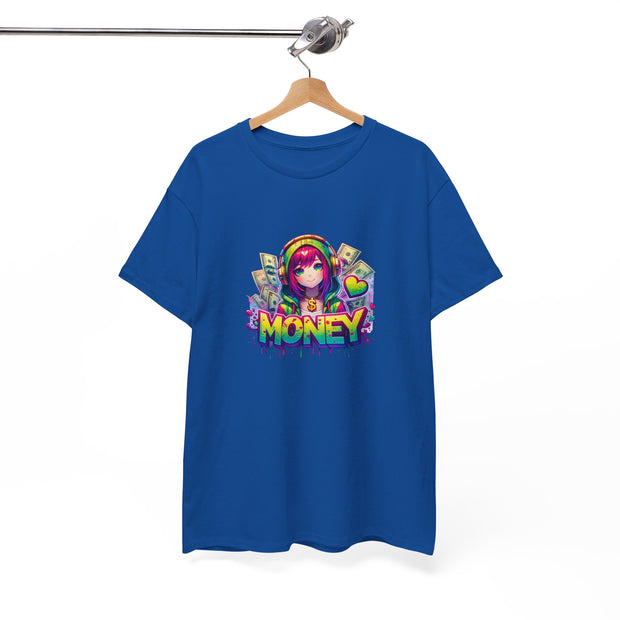 Graffiti Anime Girls Unisex Heavy Cotton Tee