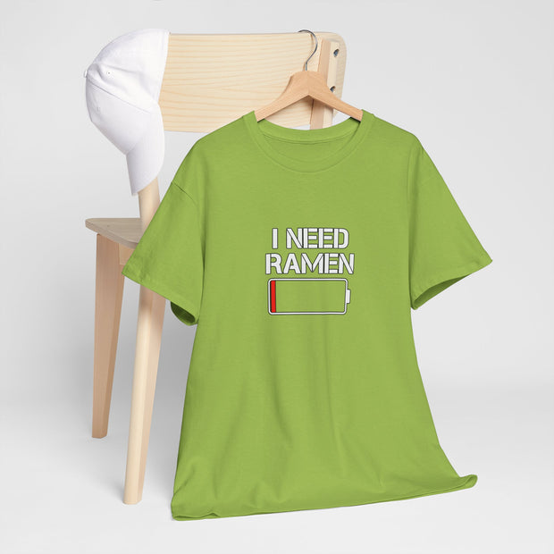I Need Ramen Unisex Heavy Cotton Tee