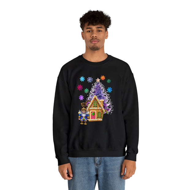 Gnome Nutcracker Unisex Heavy Blend™ Crewneck Sweatshirt