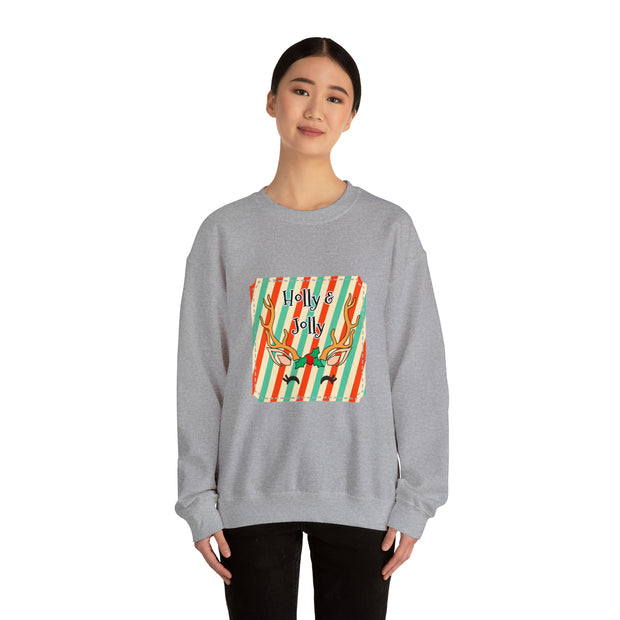 Reindeer Unisex Heavy Blend™ Crewneck Sweatshirt