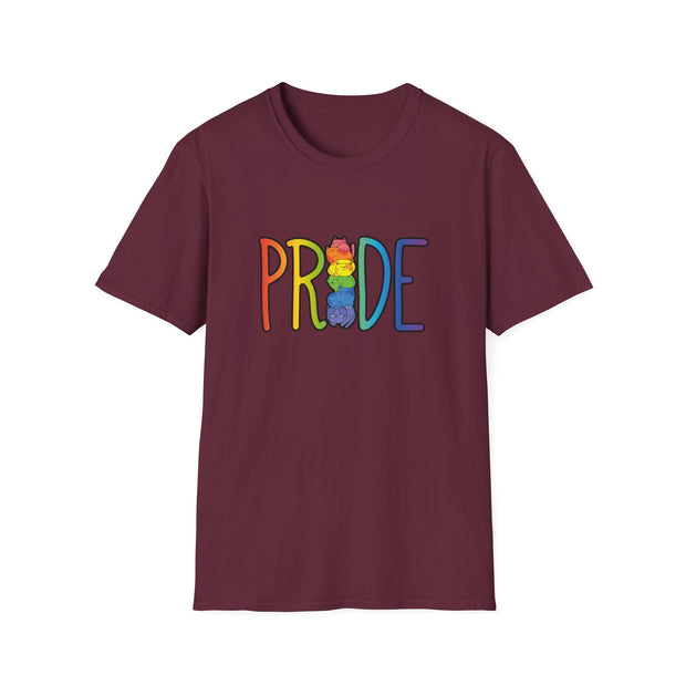 Cat Pride Tower Unisex Softstyle T-Shirt