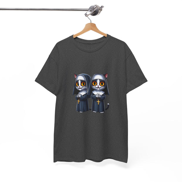 Horror Movie Cats Unisex Heavy Cotton Tee