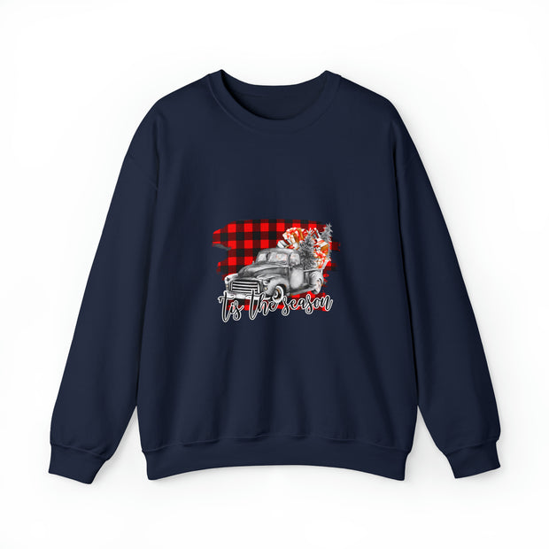Christmas truck Unisex Heavy Blend™ Crewneck Sweatshirt