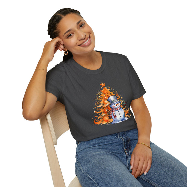 Snowman Unisex Softstyle T-Shirt