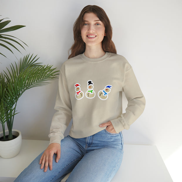 Snowmen Unisex Heavy Blend™ Crewneck Sweatshirt