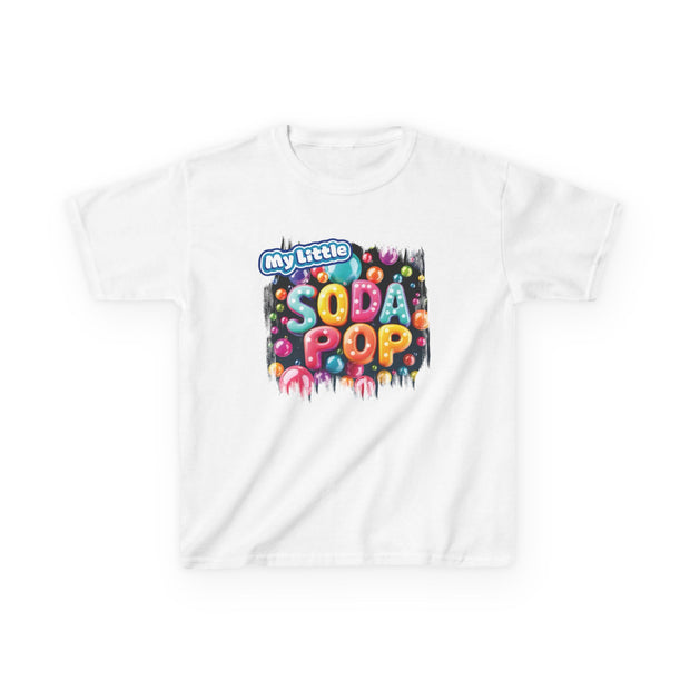Kids Soda Pop Tee, Fun T-Shirt, Cute Apparel for Kids, Gift for Birthdays, Playdate Outfit, Colorful Kidswear