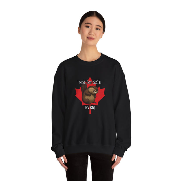 Sweatshirt Angry Beaver Canada Maple Leaf Unisex Heavy Blend Crewneck