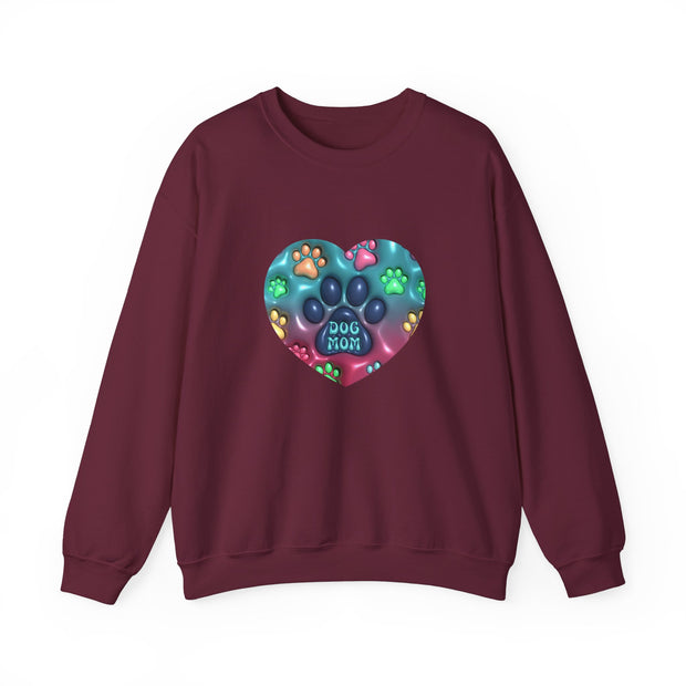 Dog Mom Unisex Heavy Blend™ Crewneck Sweatshirt