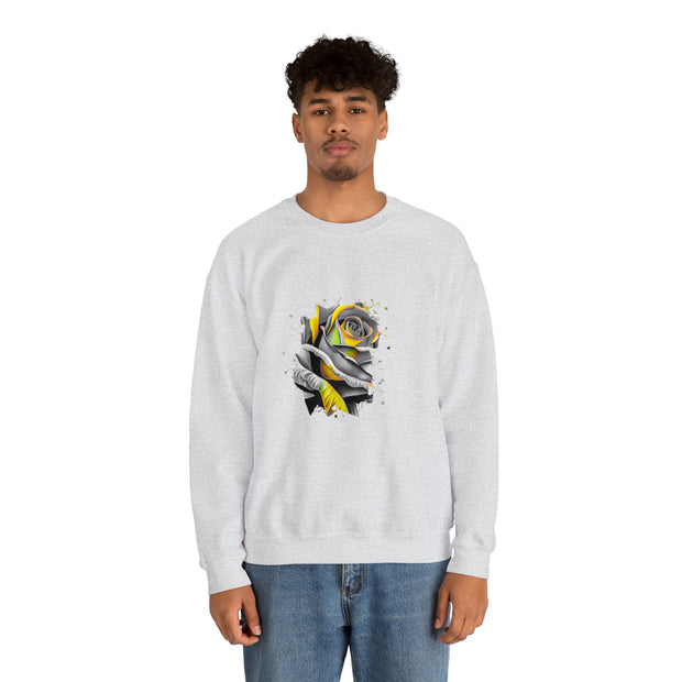 Rose Unisex Heavy Blend™ Crewneck Sweatshirt