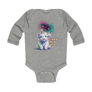 New Year Infant Long Sleeve Bodysuit