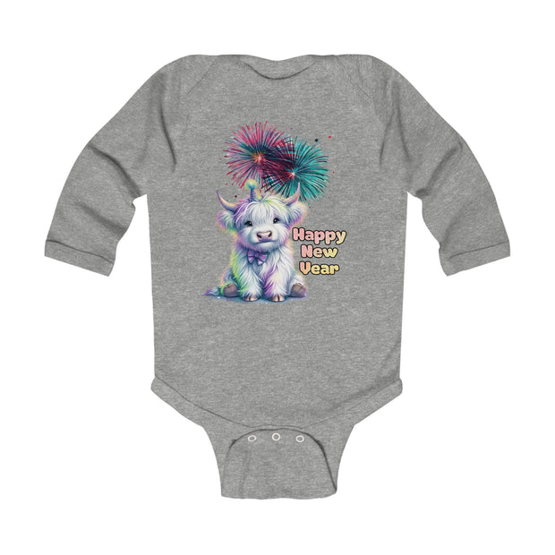 New Year Infant Long Sleeve Bodysuit