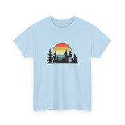 Retro Disc Golf Unisex Heavy Cotton Tee