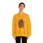Christmas cat Unisex Heavy Blend™ Crewneck Sweatshirt