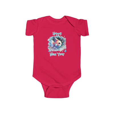 New Year Infant Fine Jersey Bodysuit