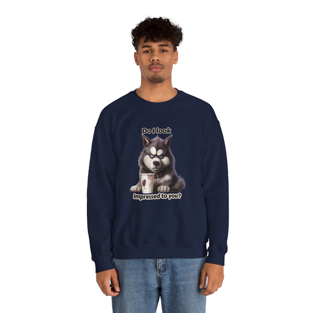 Grumpy Dog Unisex Heavy Blend™ Crewneck Sweatshirt