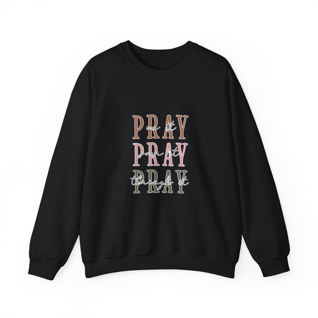 Pray Unisex Heavy Blend™ Crewneck Sweatshirt