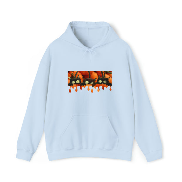 Pumpkin cats Unisex Heavy Blend™ Hooded Sweatshirt