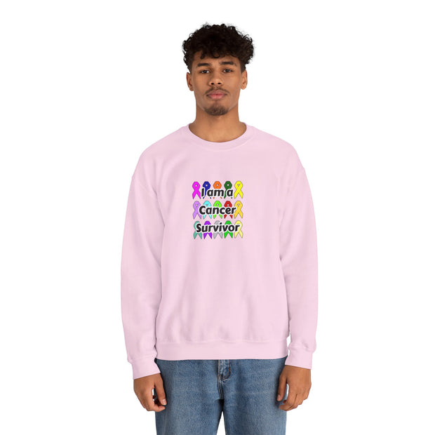 Cancer Survivor Unisex Heavy Blend™ Crewneck Sweatshirt