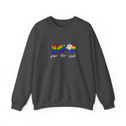 Peace Love Pride Unisex Heavy Blend™ Crewneck Sweatshirt