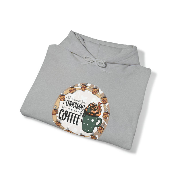 Christmas Coffee Unisex Heavy Blend™ Hooded Sweatshirt