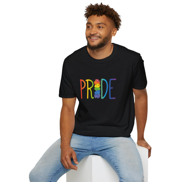Cat Pride Tower Unisex Softstyle T-Shirt