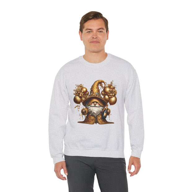 New Year Gnome Unisex Heavy Blend™ Crewneck Sweatshirt