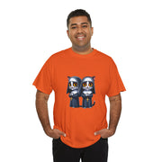 Horror Movie Cats Unisex Heavy Cotton Tee