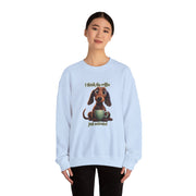 Funny Coffee Dog Unisex Heavy Blend™ Crewneck Sweatshirt