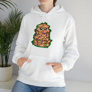 Christmas cat Unisex Heavy Blend™ Hooded Sweatshirt