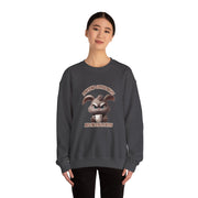 I Pretend that Coffee Helps Unisex Heavy Blend™ Crewneck Sweatshirt