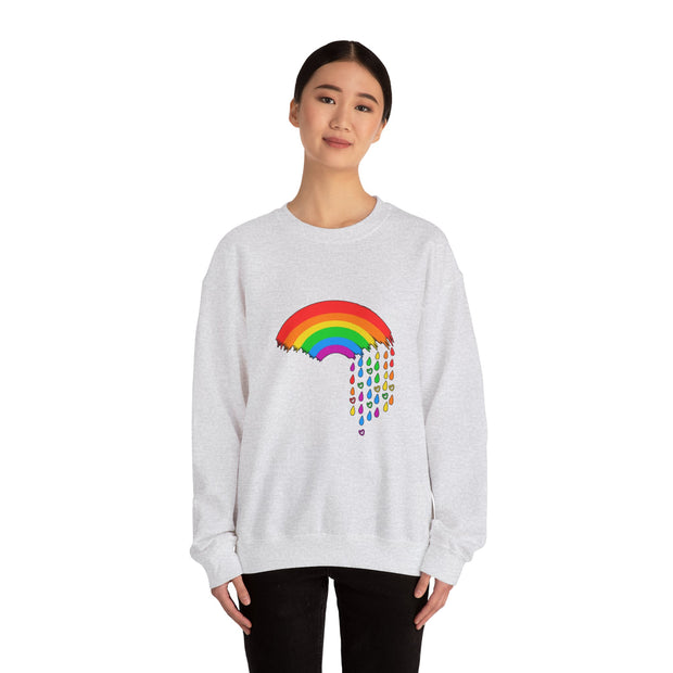 Raining Pride Unisex Heavy Blend™ Crewneck Sweatshirt