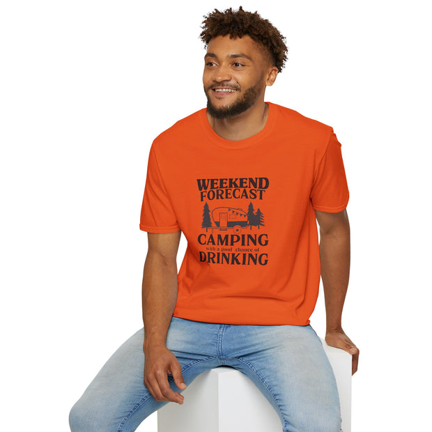 Weekend Forecast Unisex Softstyle T-Shirt