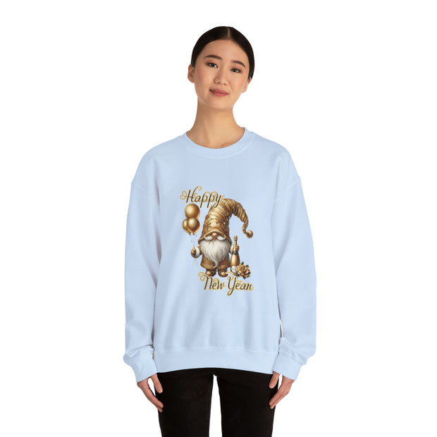 Gnome New Year Unisex Heavy Blend™ Crewneck Sweatshirt