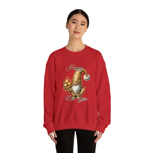 Gnome New Year Unisex Heavy Blend™ Crewneck Sweatshirt