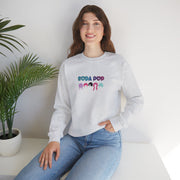 Soda Pop Crewneck Sweatshirt | Unisex Comfortable Top, Gift for Fathers Day, Cozy Fashion, Casual and Trendy Wear