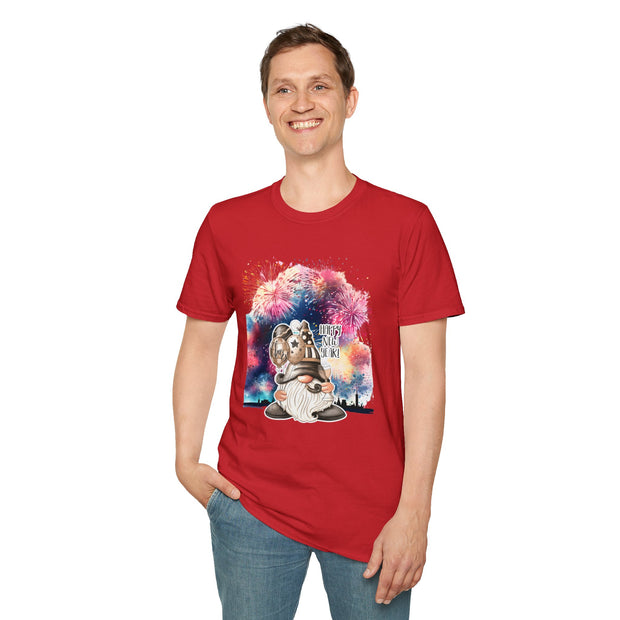 Gnome New Year Unisex Softstyle T-Shirt