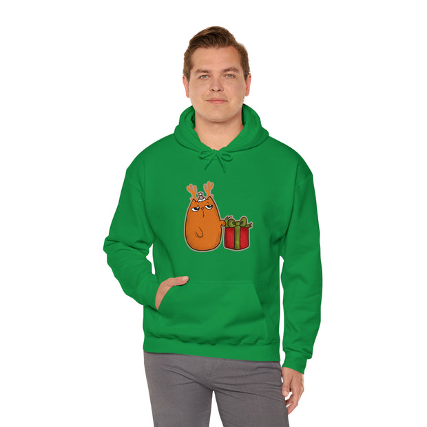 Christmas cat Unisex Heavy Blend™ Hooded Sweatshirt