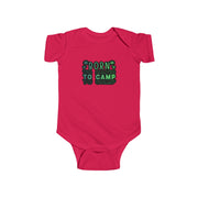 Born to Camp Infant Fine Jersey Bodysuit