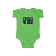 Born to Camp Infant Fine Jersey Bodysuit
