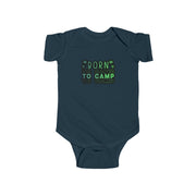 Born to Camp Infant Fine Jersey Bodysuit