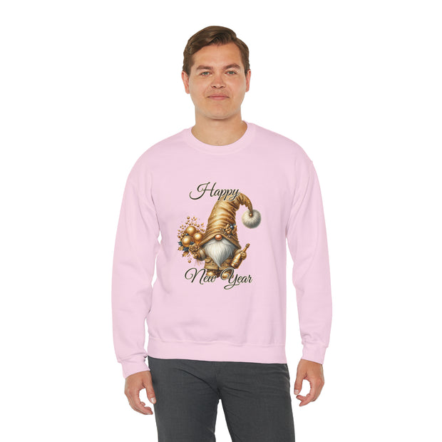 Gnome New Year Unisex Heavy Blend™ Crewneck Sweatshirt