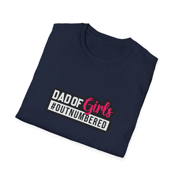 Dad of Girls Unisex Softstyle T-Shirt