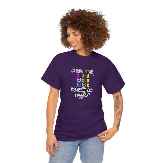 Cancer Support Unisex Heavy Cotton Tee