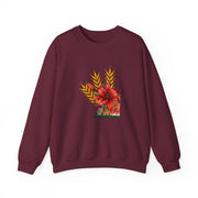 Saskatchewan Lily Unisex Heavy Blend™ Crewneck Sweatshirt